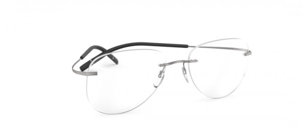 Silhouette TMA - The Icon II CM Eyeglasses, 6560 Twilight Ruthenium