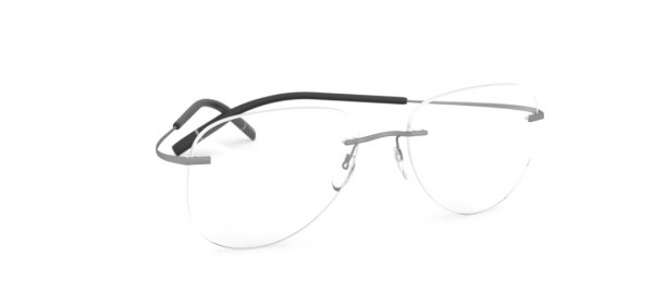 Silhouette TMA - The Icon II CM Eyeglasses, 6760 Mystic Ruthenium