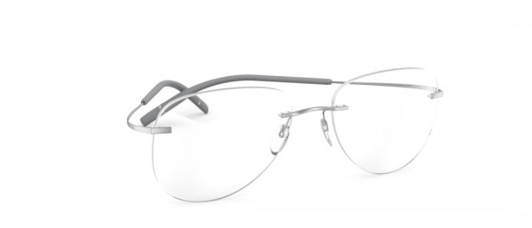 Silhouette TMA - The Icon II CM Eyeglasses, 7000 Spheric Silver