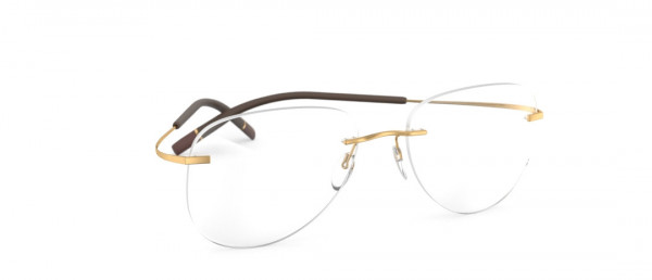 Silhouette TMA - The Icon II CM Eyeglasses, 7520 Twilight Gold