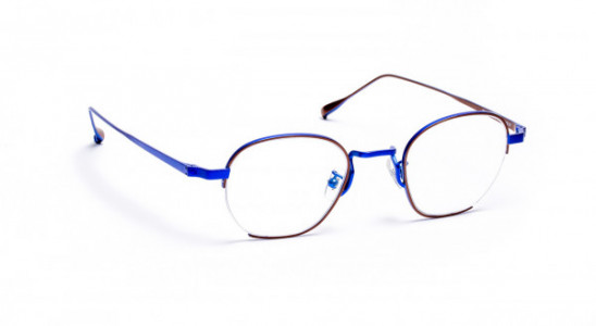 J.F. Rey JF2917 Eyeglasses, BROWN / ELECTRIC BLUE (9525)