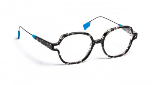 J.F. Rey JF1501 Eyeglasses, NICE BLACK/BLUE (0520)