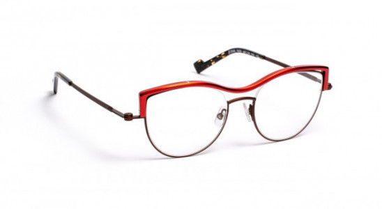 J.F. Rey JF2938 Eyeglasses, BROWN/TOP ALU RED (0430)