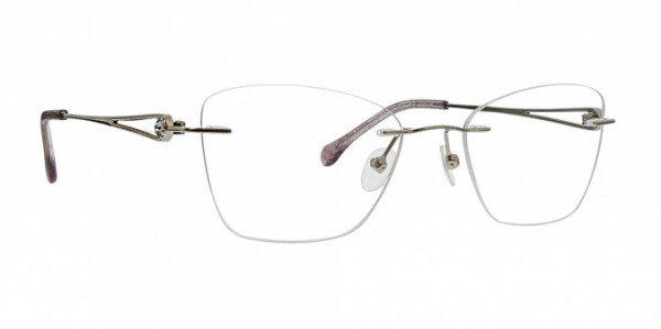 Totally Rimless TR 327 Bria Eyeglasses, Silver