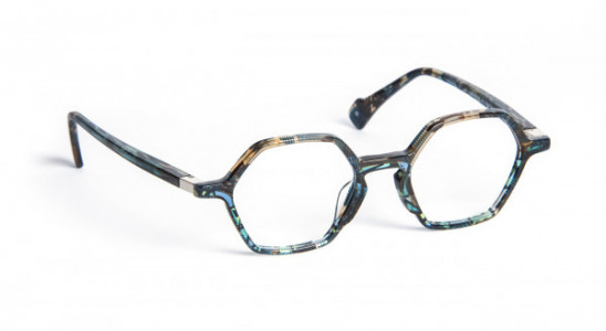 J.F. Rey JF1497 Eyeglasses, BROWN BLUE LACE/TURQUOISE (2025)