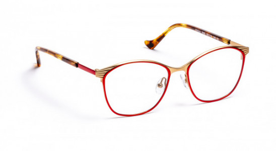 VOLTE FACE PAOLA Eyeglasses, RED/SATIN PINK GOLD (3050)