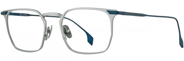 STATE Optical Co STATE Optical Co. Osaka Eyeglasses, Silver Cobalt