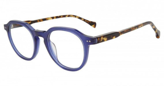 Lucky Brand VLBD422 Eyeglasses, MATTE BLUE (0BLE)