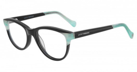 Lucky Brand D711 Eyeglasses, BLACK (0BLA)
