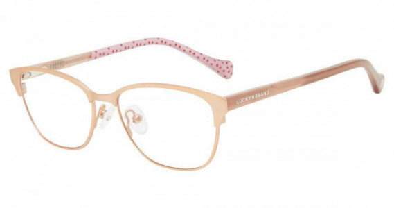 Lucky Brand D717 Eyeglasses, ROSE GOLD (0ROG)