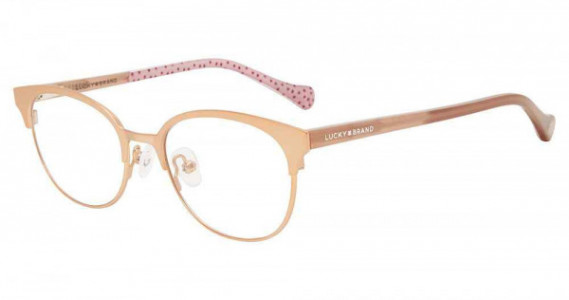 Lucky Brand D718 Eyeglasses, ROSE GOLD (0ROG)