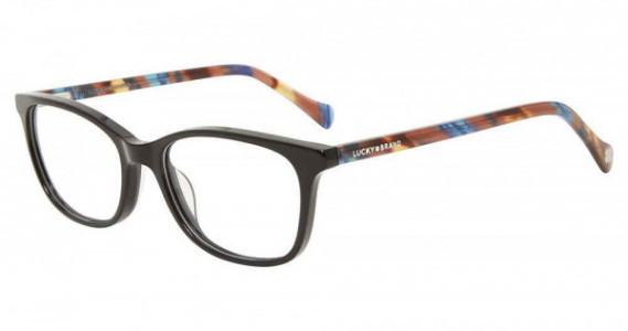Lucky Brand D719 Eyeglasses, BLACK (0BLA)