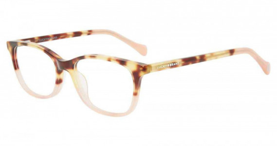 Lucky Brand D719 Eyeglasses, TORT/PEACH (0TOP)