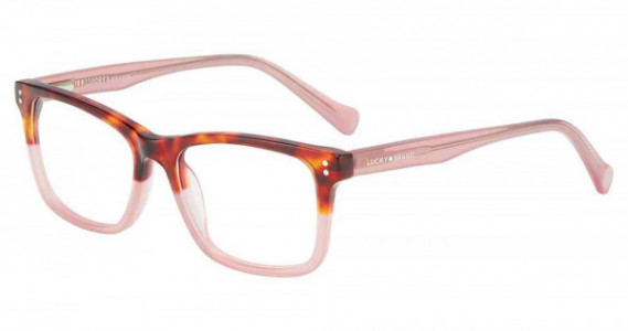 Lucky Brand D724 Eyeglasses, TORTOISE/PINK (0TPI)