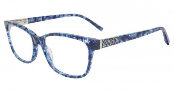 Jones New York VJON785 Eyeglasses, BLUE HORN (0BLH)