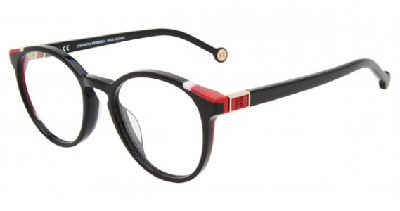 Carolina Herrera VHE875K Eyeglasses, Black 700Y