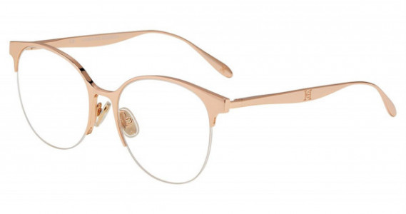 Carolina Herrera VHN061M Eyeglasses, Rose Gold 08FC