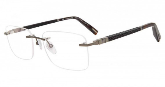 Chopard VCHF58 Eyeglasses, GUNMETAL (0K59)