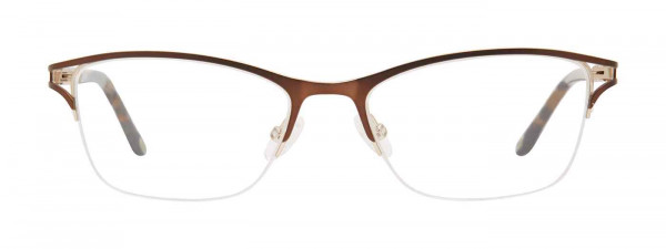Safilo Emozioni EM 4398 Eyeglasses, 0FG4 BROWN GOLD
