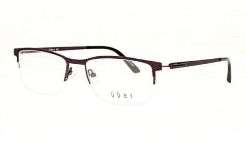 Uber Hybrid Eyeglasses, Eggplant