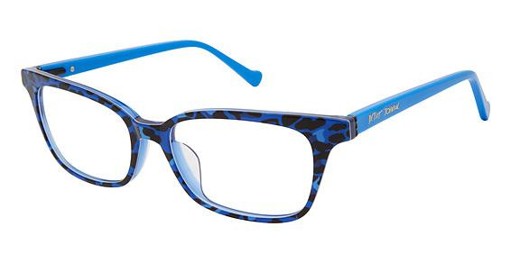 Betsey Johnson WILDHEART Eyeglasses, BLUE