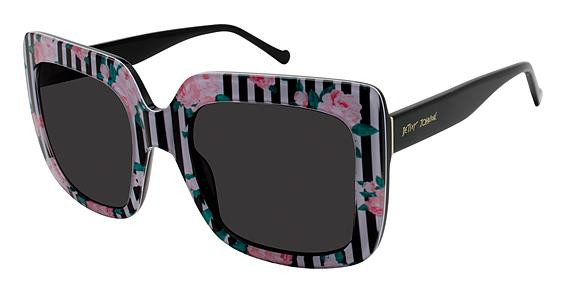 Betsey Johnson BED OF ROSES Sunglasses, PINK
