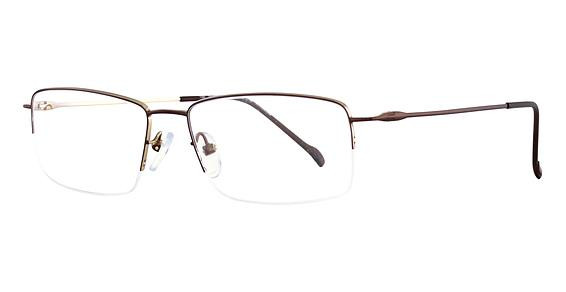 Stepper 60070 SI Eyeglasses, BROWN F011