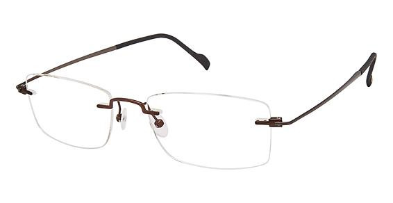 Stepper 84543 SI Eyeglasses, BROWN