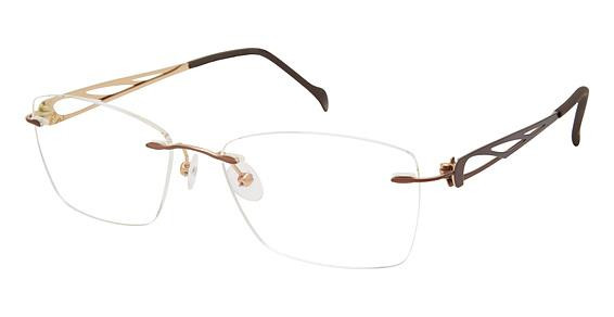 Stepper 95219 SI Eyeglasses, BROWN F011