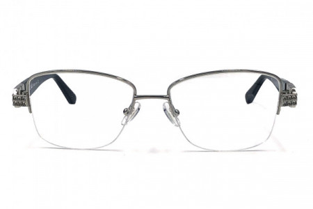 Pier Martino PM6547 LIMITED STOCK Eyeglasses, C1 Gun Black Crystal
