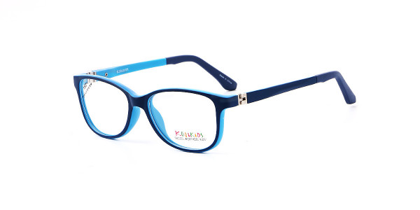 Alpha Viana K-2567 Eyeglasses, C2- matte blue/ light blue