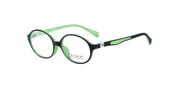 Alpha Viana K-2573 Eyeglasses, C3- blk/ green