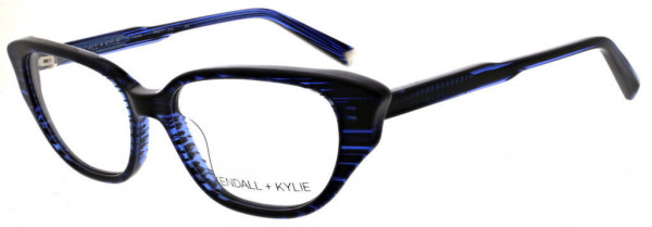 KENDALL + KYLIE TIANA Eyeglasses, striped blue
