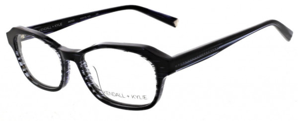 KENDALL + KYLIE ASTRID Eyeglasses, striped black