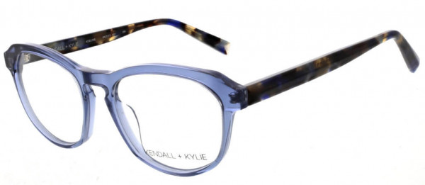 KENDALL + KYLIE ADELINE Eyeglasses, crystal slate blue