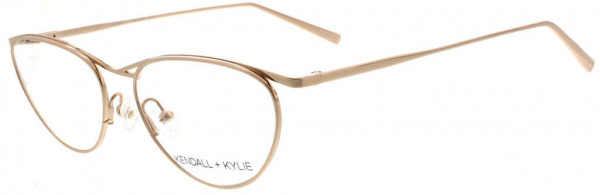 KENDALL + KYLIE AIMEE Eyeglasses, shiny light gold