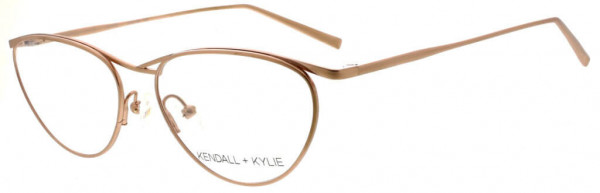 KENDALL + KYLIE AIMEE Eyeglasses, satin rose gold