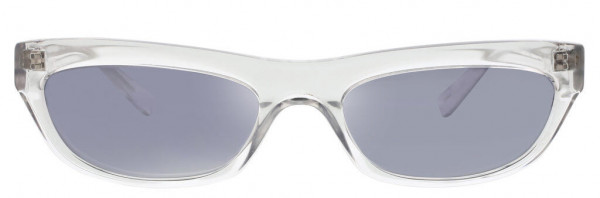 KENDALL + KYLIE Courtney Sunglasses, Crystal Clear + Silver Mirror