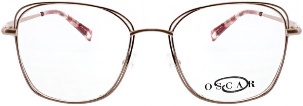 O by Oscar de la Renta OSL740 Eyeglasses, 780 Shiny Rose Gold