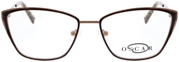 O by Oscar de la Renta OSL743 Eyeglasses, 200 Dark Brown