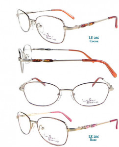Hana LE 286 Eyeglasses, Cocoa