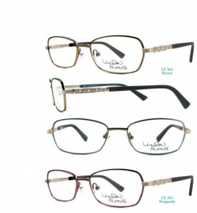 Hana LE 364 Eyeglasses, Brown