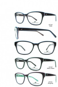 Hana AF 541 Eyeglasses, Black/Cream