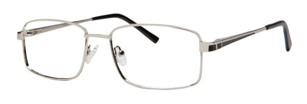 Enhance EN4263 Eyeglasses, Silver/Black