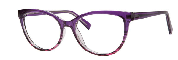 Enhance EN4197 Eyeglasses, Purple Rose