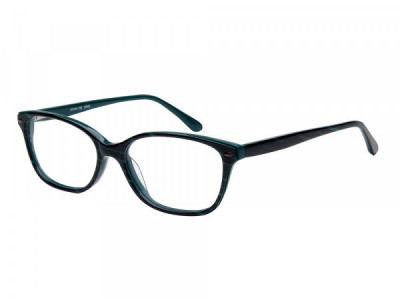 Amadeus A1001 Eyeglasses, Green Stripe