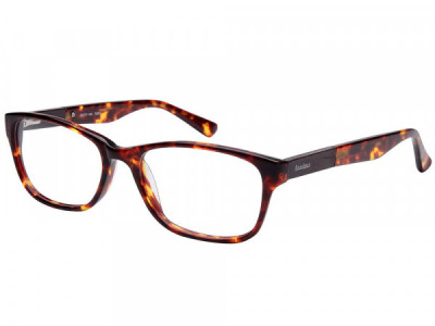 Amadeus A998 Eyeglasses, Brown Tort with Bamboo on Temple