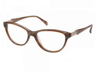 Amadeus A986 Eyeglasses, Brown Tort