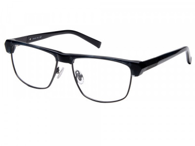 Amadeus A980 Eyeglasses, Grey w/Matte Gun Eye Wire