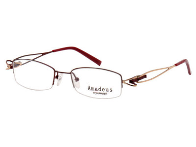 Amadeus A960 Eyeglasses, Wine / Gold